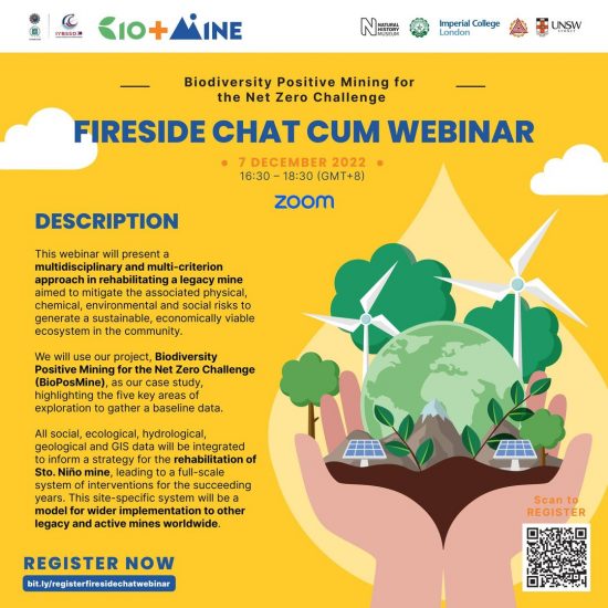 IYBSSD x NRCP x Bio+Mine Virtual Event: Fireside Chat cum Webinar on Biodiversity Positive Mining for the Net Zero Challenge
